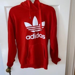 Adidas Orange/Red Hoodie